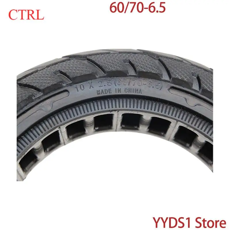 Hollow Honeycomb Solid Tire 60/70-6.5 FOR Ninebot Max G30 Electric Scooter Explosion-Proof 10X2.5 Shock-absorbing Tubeless Tires