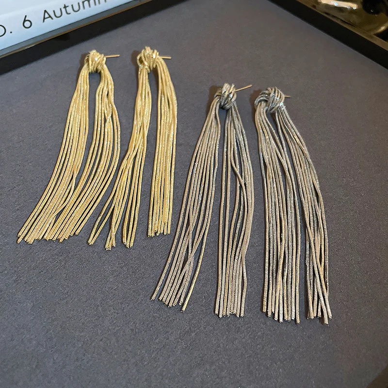 Oorbellen Long Drops Goud | Day&Eve Day&Eve Sieraden Webshop