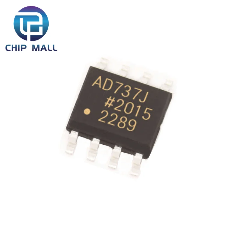 

10PCS AD737J AD737JR AD737JRZ SOP-8-pin DC converter chip new original spot