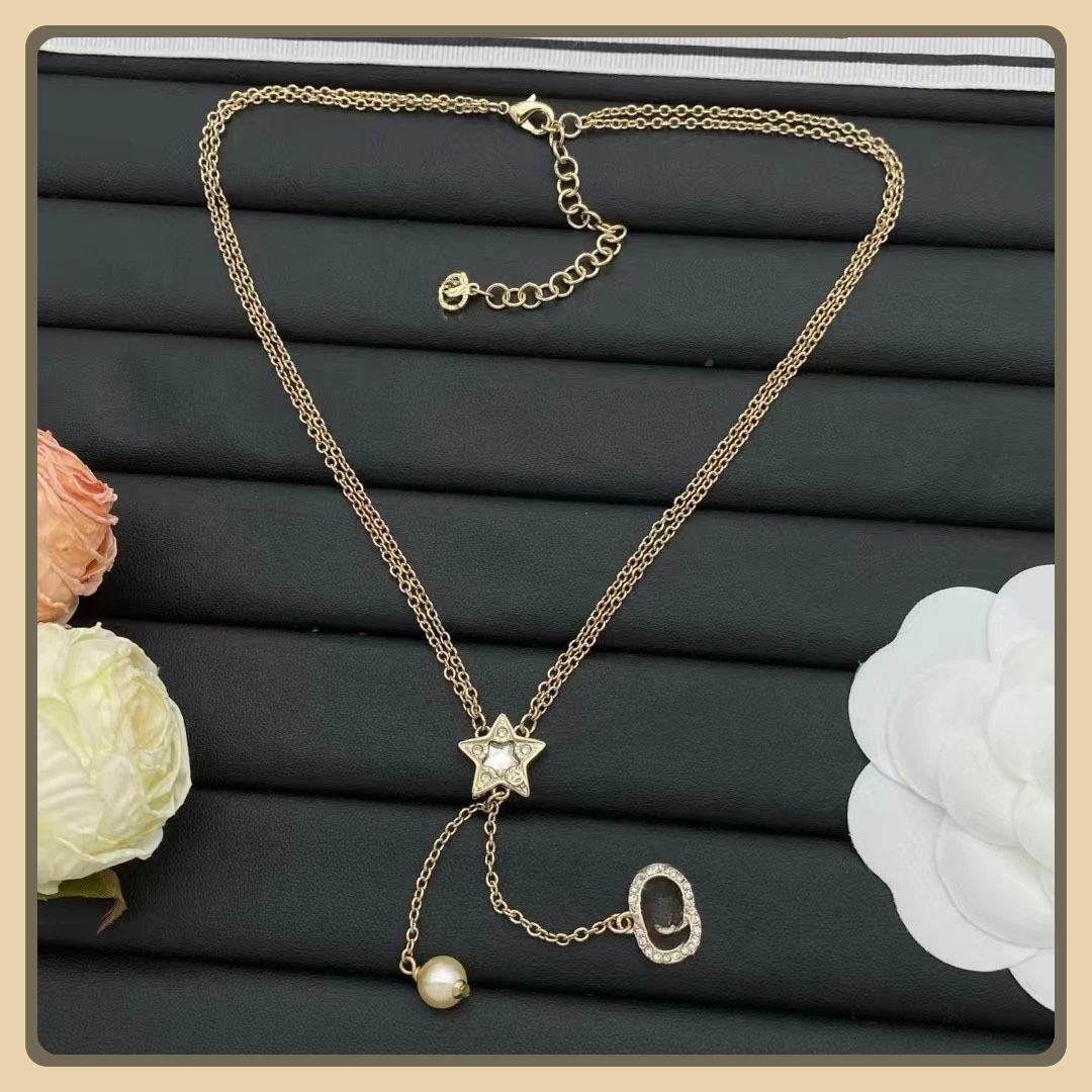 

Жемчужное ожерелье с элитным ощущением, легкая роскошь, нишевый темперамент, цепочка для свитера, изысканные аксессуары для ожерелья