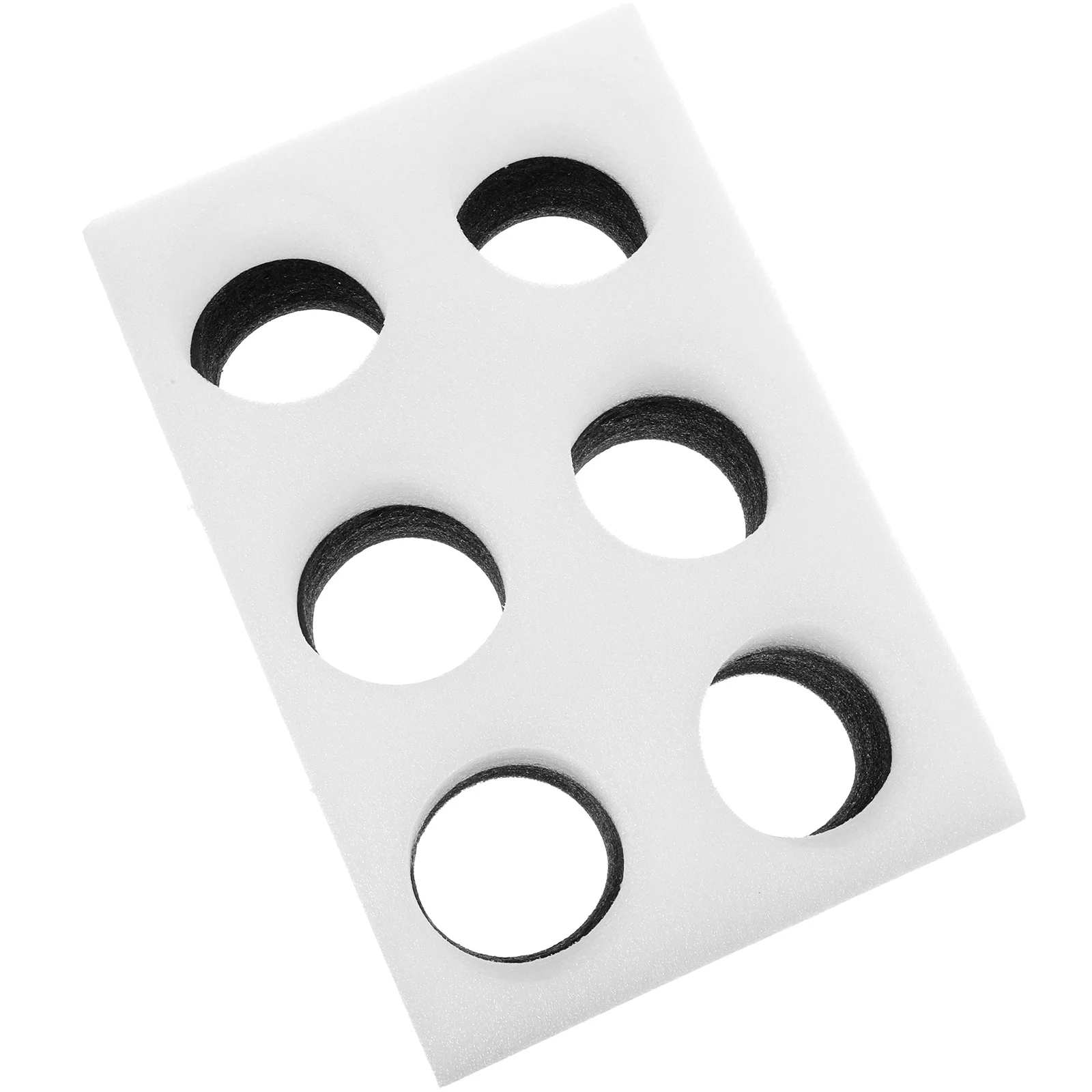 

2Pcs Cup Holder Pearl Cotton Multi-Hole Milk Tea Takeout Tray Coffee Cup Carrier Portable Drink Packing Supplies for Restaurant