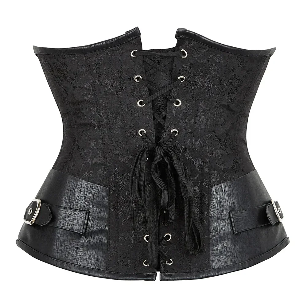 Corsets and Bustiers Gothic Steampunk Corset Top Short Torso Corset Hourglass Curve Shaper Modeling Strap Slimming Waist Trainer