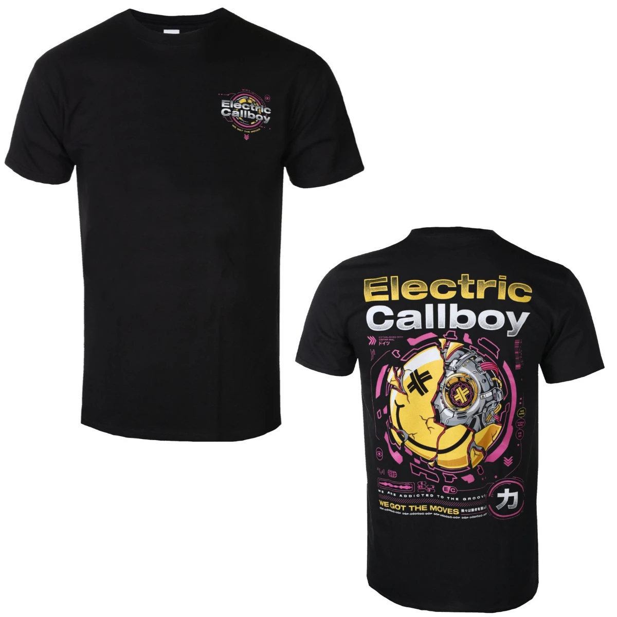 2026 Electric Callboy Band Graphic Cotton T-shirt Unisex Summer Short Sleeve Fashion Brand Tee Luxury Casual Vintage Retro Top