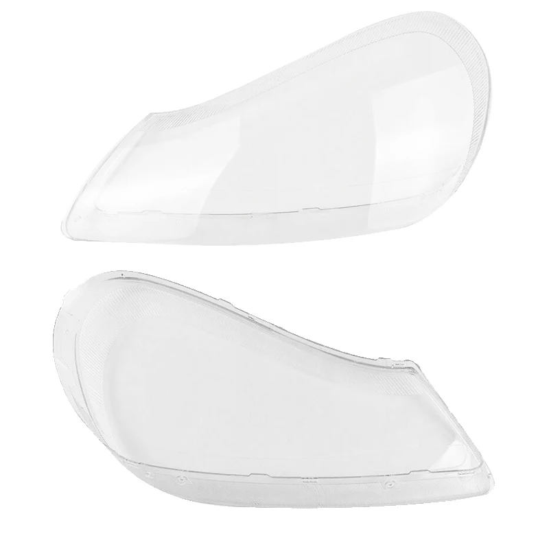 

For Porsche Cayenne 2008-2010 Pair Car Headlight Cover Transparent Lampshade Shell (Left + Right )