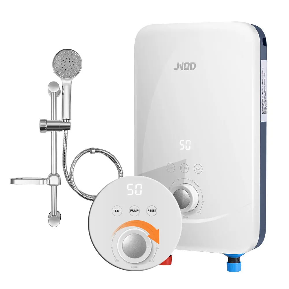 JNOD Geyser Water Heaters with DC Pumps Endless Hot Water Instantaneous Water Heater Tankless