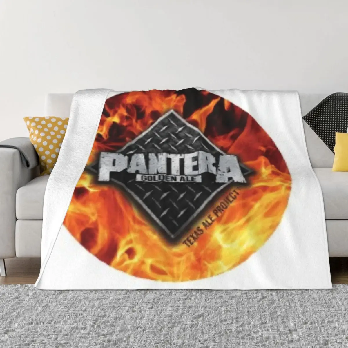 

Домашнее одеяло Pantera Flames 1899, индивидуальное одеяло