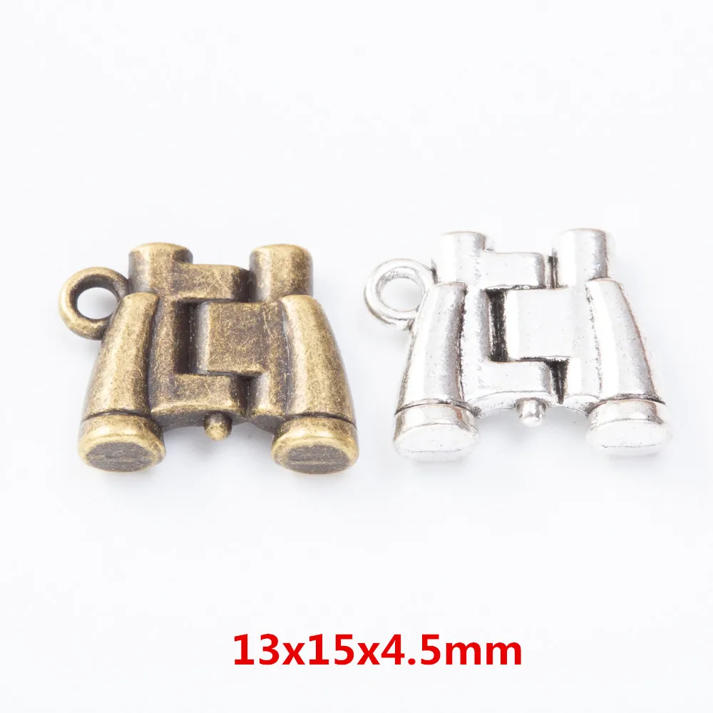 20pieces (telescope) vintage zinc alloy charm metal pendant DIY jewelry discovery making accessories 3201