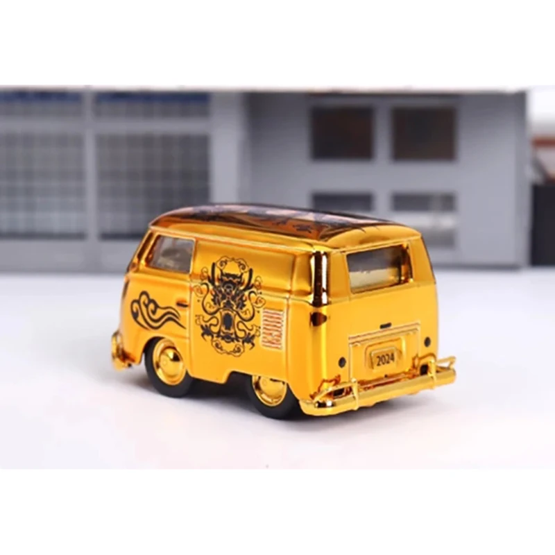 Diecast 1/64 escala t1 mini ano do dragão liga simulação modelo de carro coleção exibição brinquedo presentes lembranças