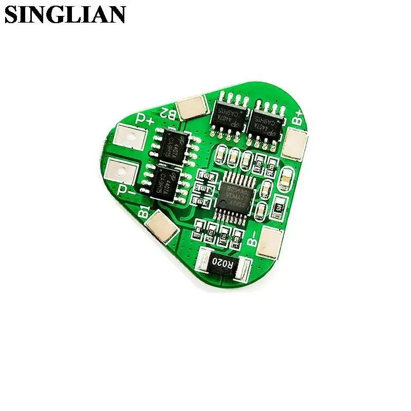 3 Series 12V 18650 Lithium Battery Protection Board 11.1V 12.6V Overcharge And Overdischarge Protection Working Current 8A