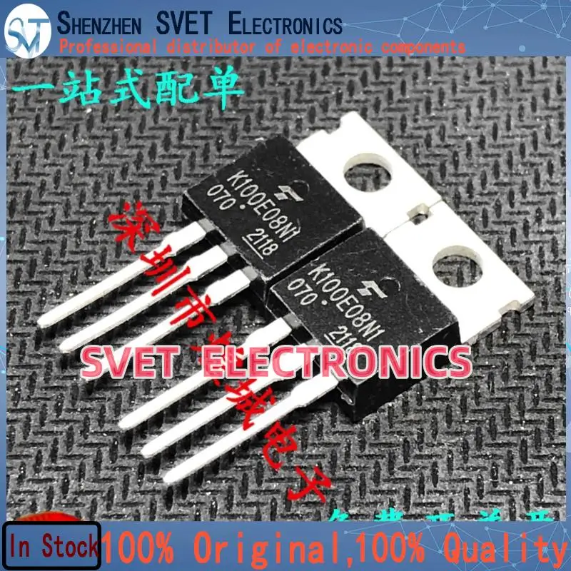 10PCS-50PCS  TK100E08N1 K100E08N1  TO-220 80V 100A  Original In Stock Fast shipping