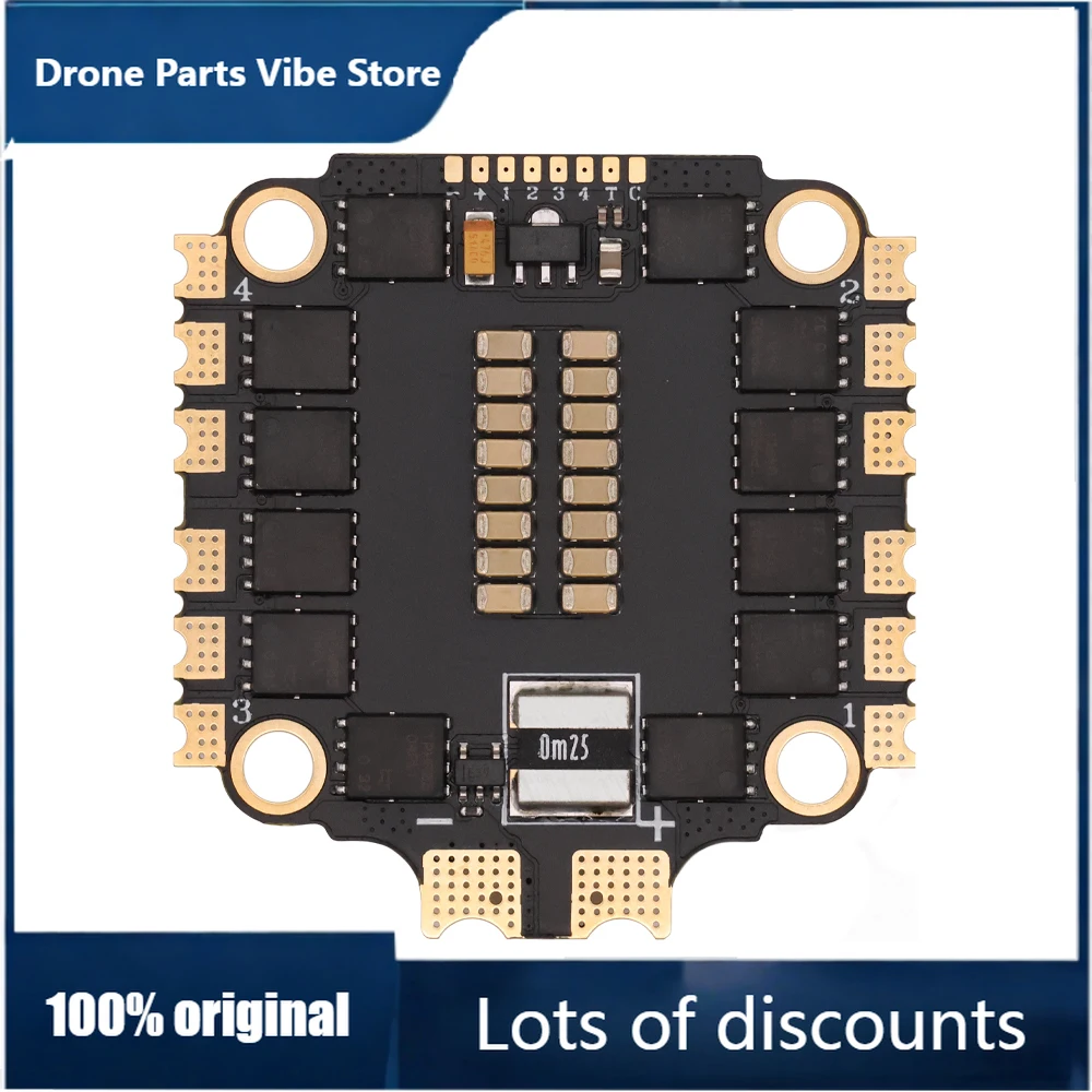 FyBLHeli-32 60A 4-In-1 FPV ESC 20x20mm 2-6S DShot600 For RC Drone Racing Freestyle FPV Quadcopter Electronic Speed Controller