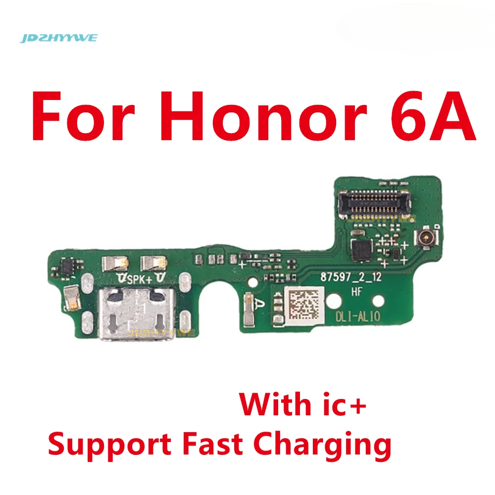 Microphone Module+USB Charging Port Board Flex Cable Connector Parts For Huawei Honor 5A 5C 5X 6A 6X 7A 7X 8X 8C Replacement