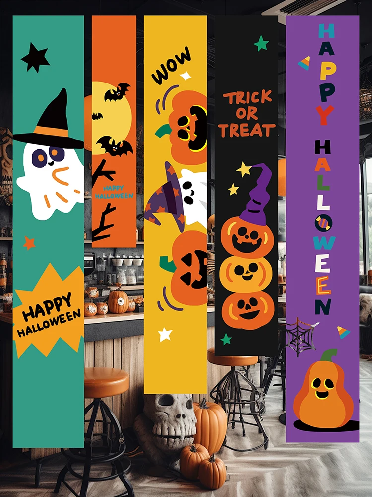 

For Halloween decorations, pumpkin photo props, store scene layout, dress up bar pendants, background atmosphere pendants