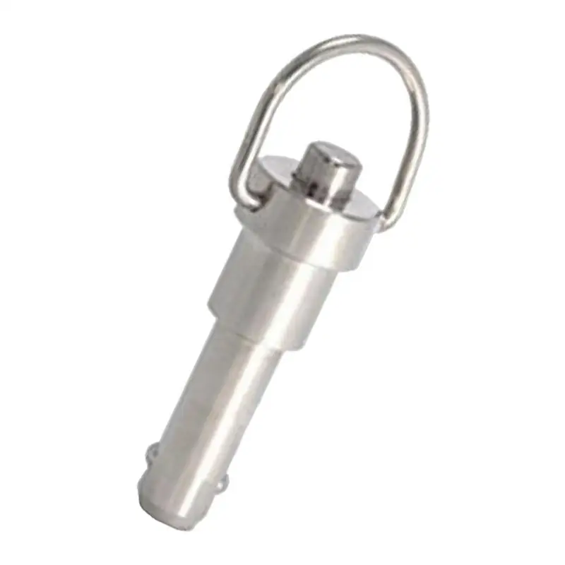 Heavy Duty Ring Handle Locking Pin Stainless Steel Quick Release for Machinery and Cabinet Maintenance