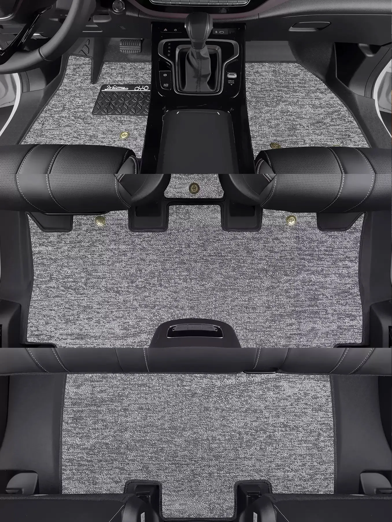 Left-Hand Drive Car Custom Fit Floor Mat For GAC Trumpchi GN6 M6 PRO MAX 2019-2026 Waterproof Wear-Resistant Odorless Floor Mat