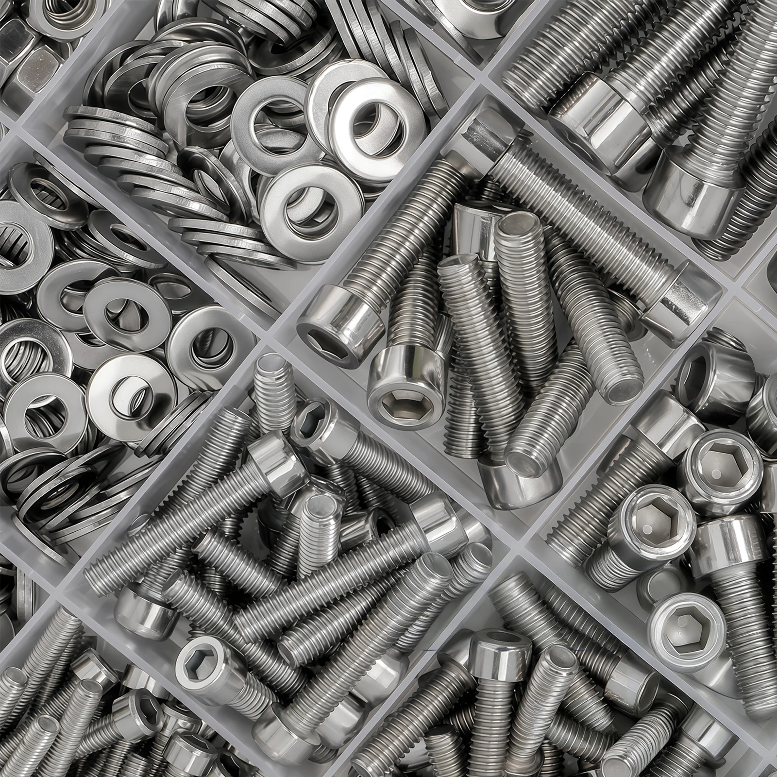 850Pcs Stainless St…