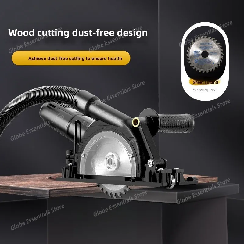 Angle grinder, slotting machine, seam cleaning machine, bracket, tile cleaning gap, seam picking tool