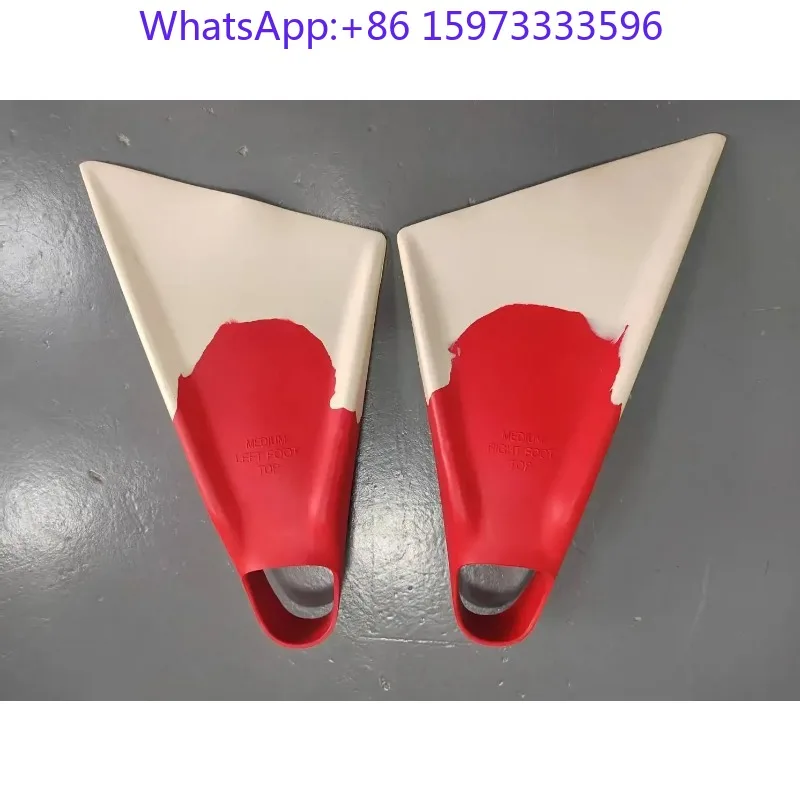 Adult Rubber Diving Fins Long Short Style for Surfing Swimming Water Sports Replacement Accessories