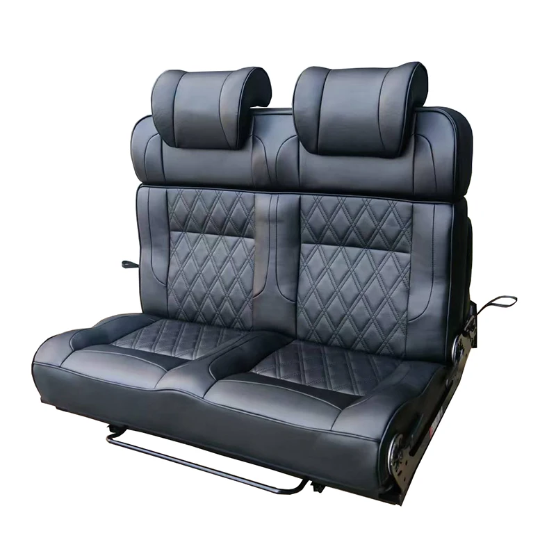 

RV Swivel Seat, Hot Sale AutoLiuma Adjustable Leather RV Seat Bed Adjustable Backrest Customized Universal Fit Business Seat