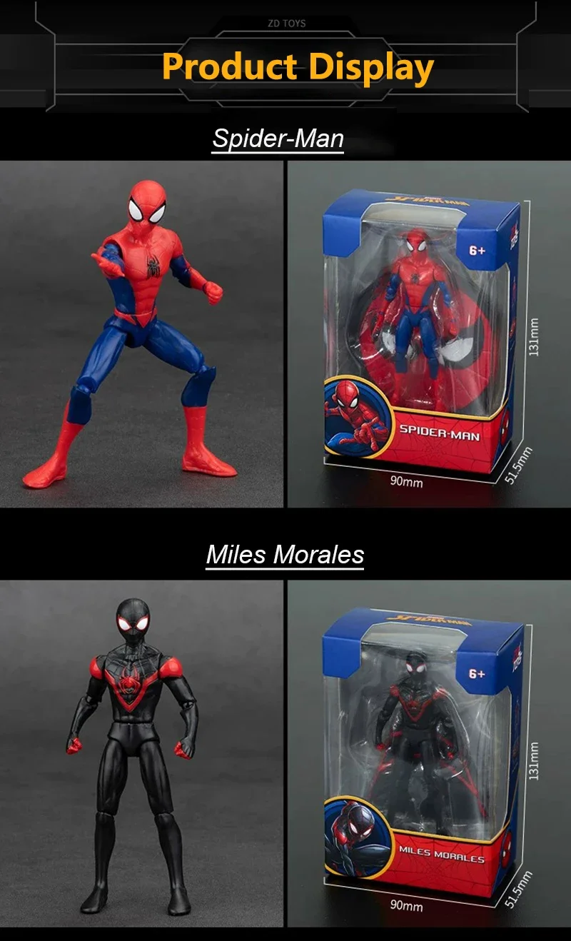 ZDTDS 10CM Avengers Figur Rival Rhino Thanos Ghost Man Scarlet Venom Octopus Iron Spider Captain Hulk Legends Spielzeugpuppe Figur – Detail 16