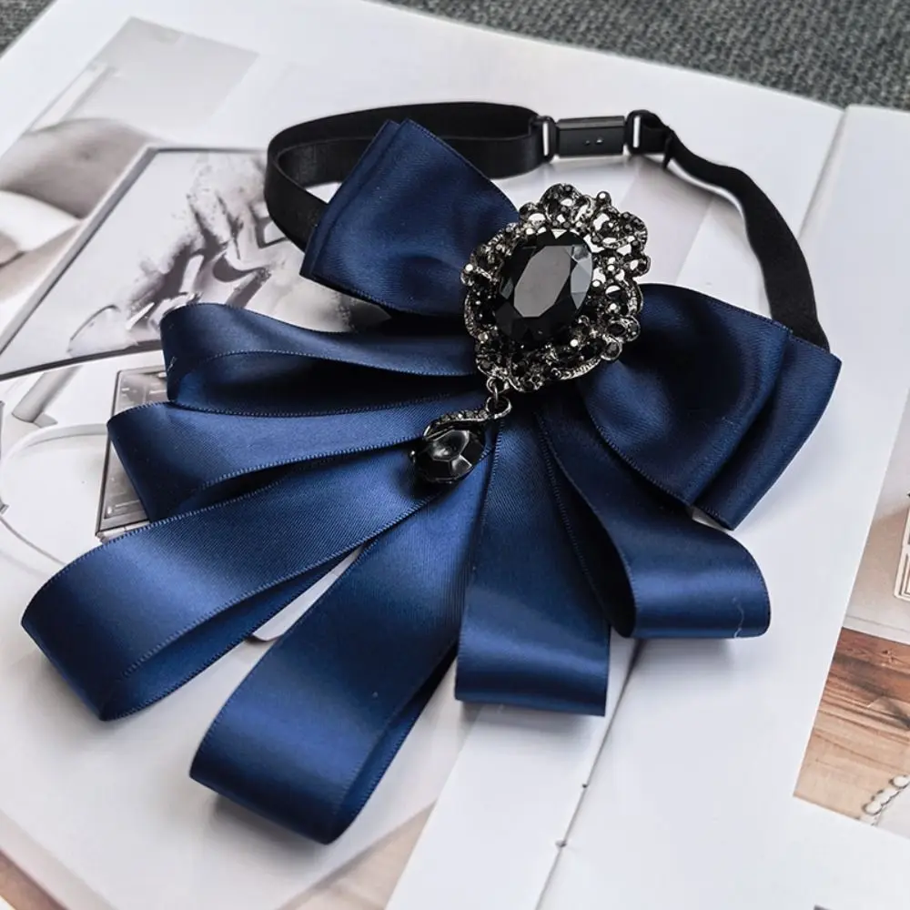 Immagine 4: Accessori per Donna: Fiocco in Poliestere con Diamanti e Cristalli, Decorazione per Collo