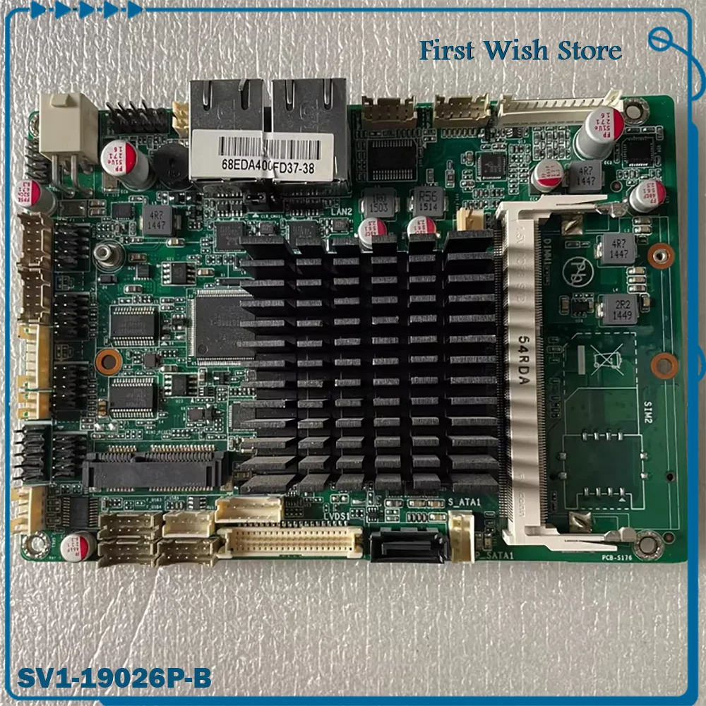 

Промышленная материнская плата с двумя сетевыми портами PCB-S176 SV1-19026P-B
