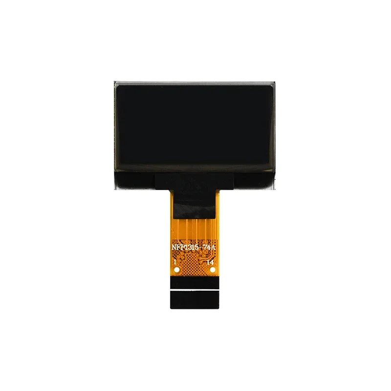 

(2Pcs) 0.96 inch OLED Display 128*64 Resolution SPI Serial Screen SSD1315 Driver 14Pin