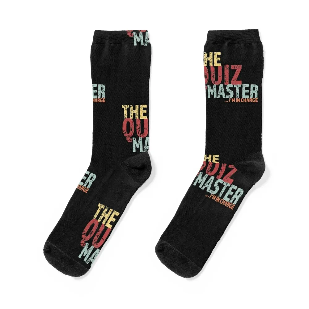 

Quiz master Pub Quiz Team Socks hip hop luxe hiphop Running Socks Women's Men's