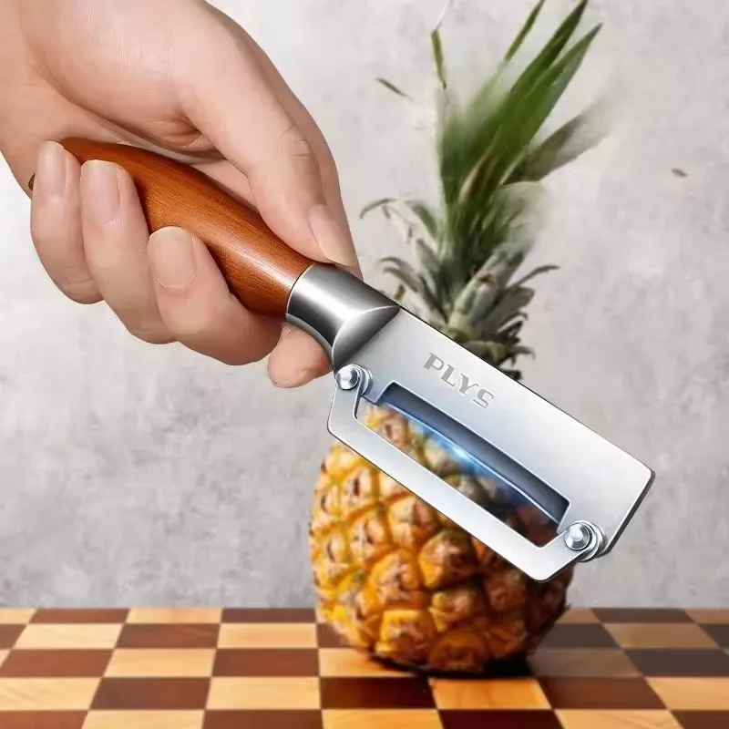 Stainless Steel Peeler for Peeling and Slicing Fruits and Vegetables Multifunctional Vegetable Peeler Kitchen Scraping Tools