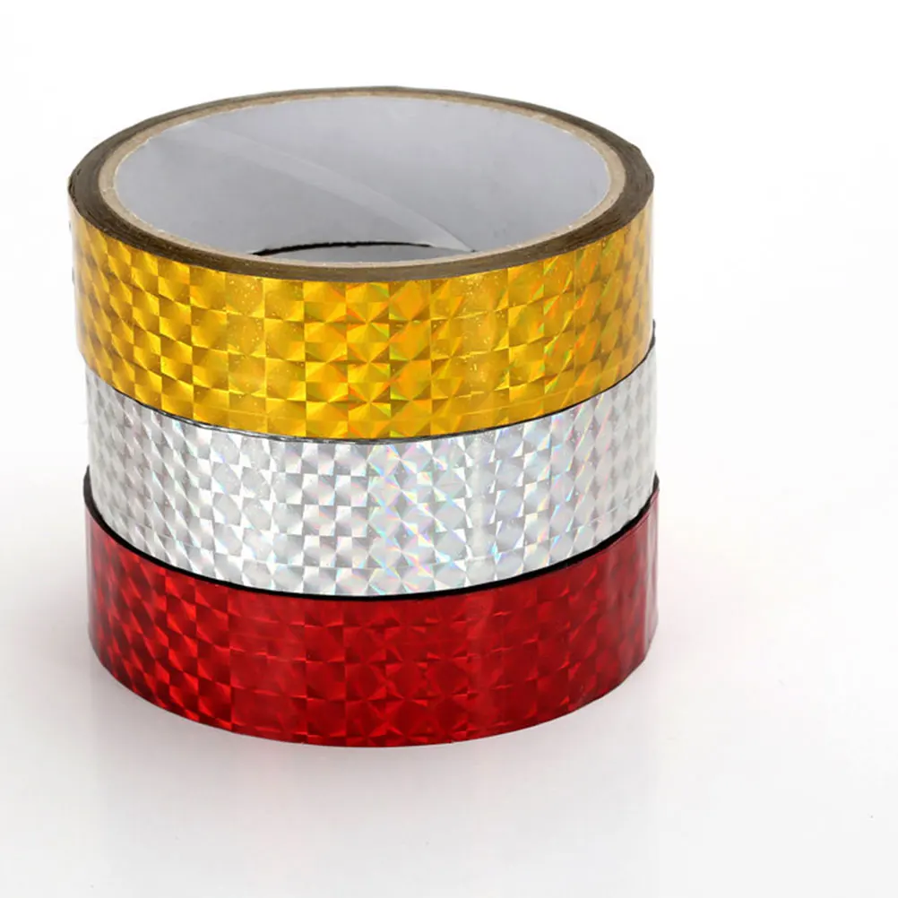

6 Rolls Colored Holographic Tape Decorative Stickers for DIY Craft Gift Wrapping Scrapbook Decoration Decoration Tape