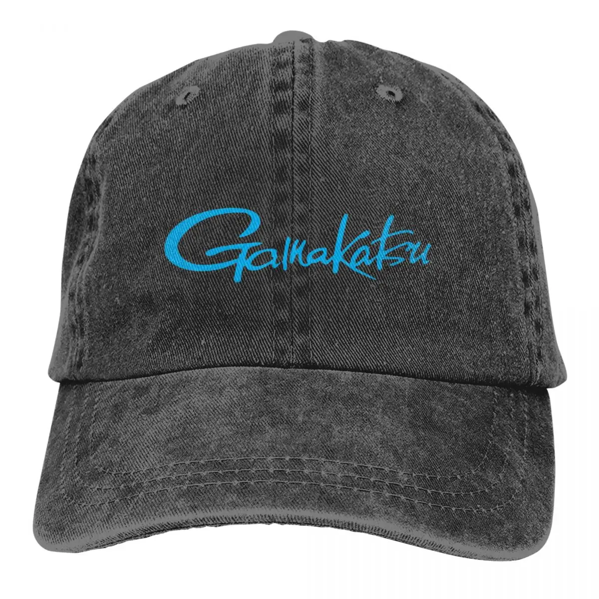 Washed Men's Baseball Cap Trucker Snapback Caps Dad Hat Gamakatsu Golf Hats