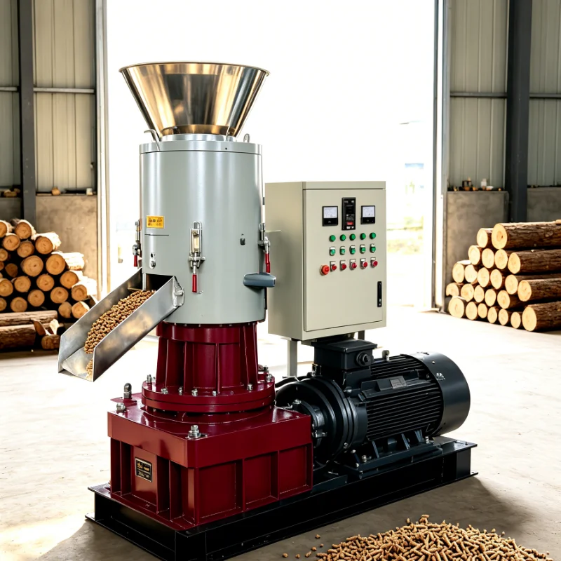 Customized Reliable Pellet Machine Durable Wood Pellet Mill for Sawdust Biomass Fuel Pellets Production Home Farm