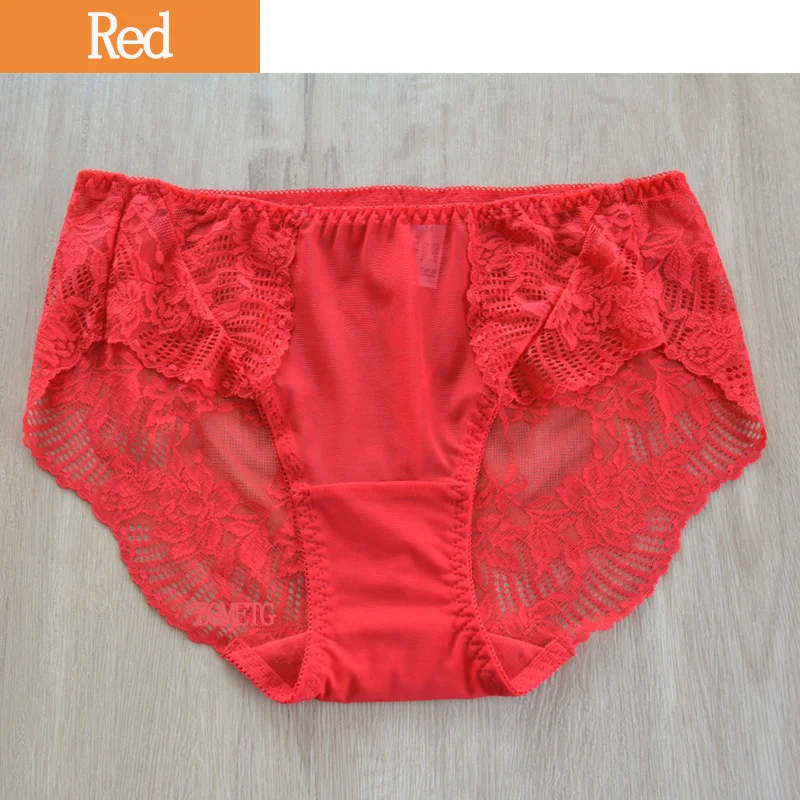 plus size underpanties Women underwear Lace Lingeries Lace Briefs Lady Briefs Accept Mix color Zmtgb2911