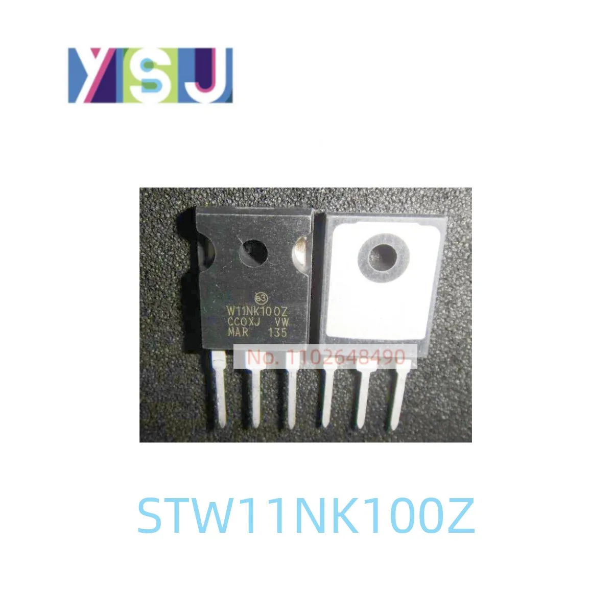 

STW11NK100Z IC Brand New Microcontroller EncapsulationTO-247