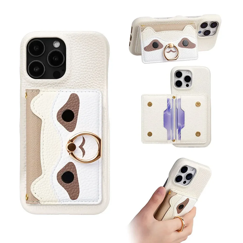 

Back 360 ° Rotating Stand Flip Wallet Case Phone Cover for Xiaomi 14 13 12 Pro/11 Ultra with Hand Wrist Strap