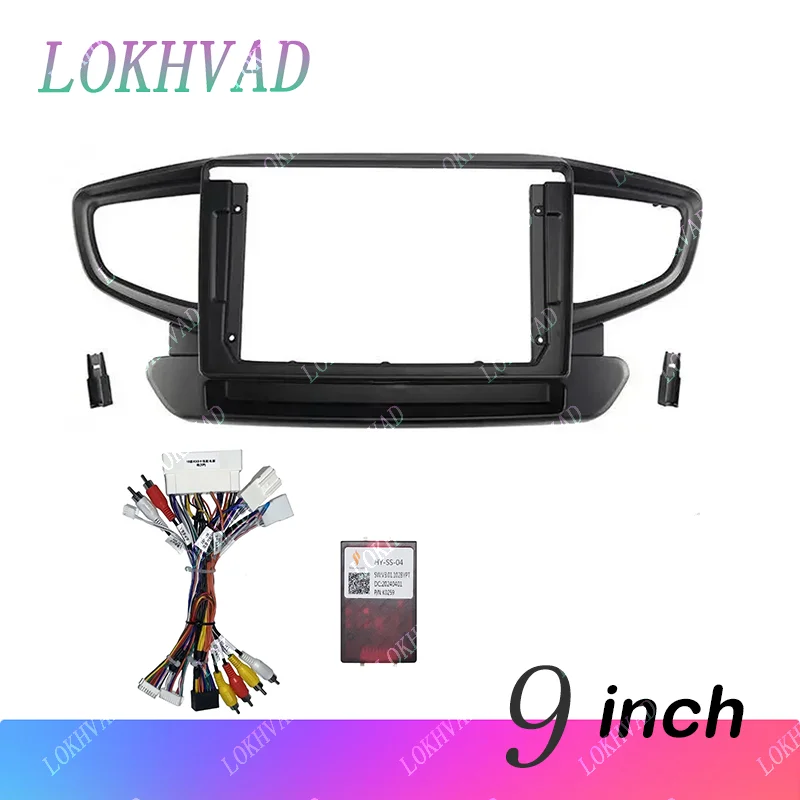 Car Frame Fascia Adapter Canbus Box Decoder Android Radio Dash Fitting Panel Kit For Hyundai Ioniq 2016-2019