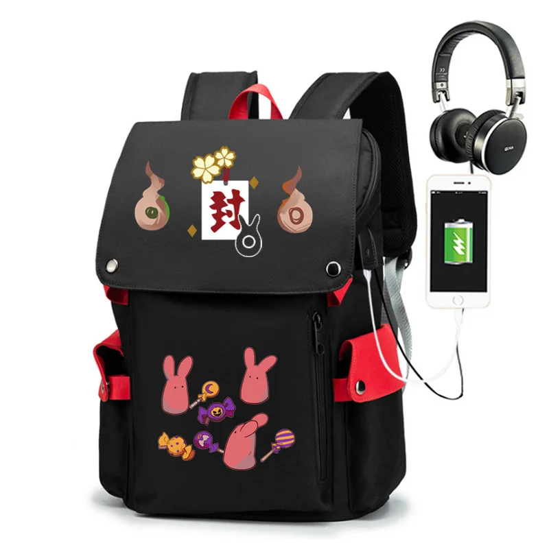 Imagem -03 - Toalete-bound Hanako-kun Mochila Anti-roubo Durável Oxford Portátil Packsack Menino Menina Escola Mochila