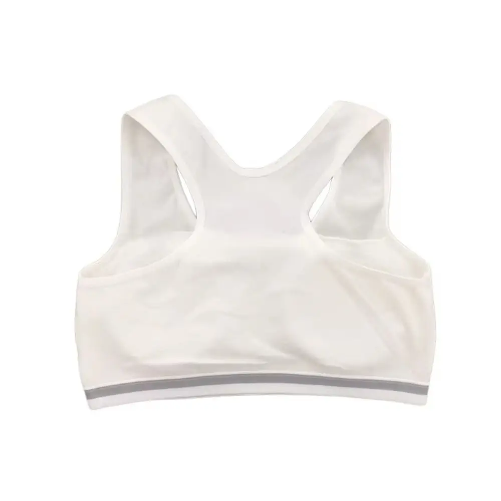 New Cotton Girls Bra Elastic Seamless Sport Bra Wire Free Breathable Student Underwear Teen Girls