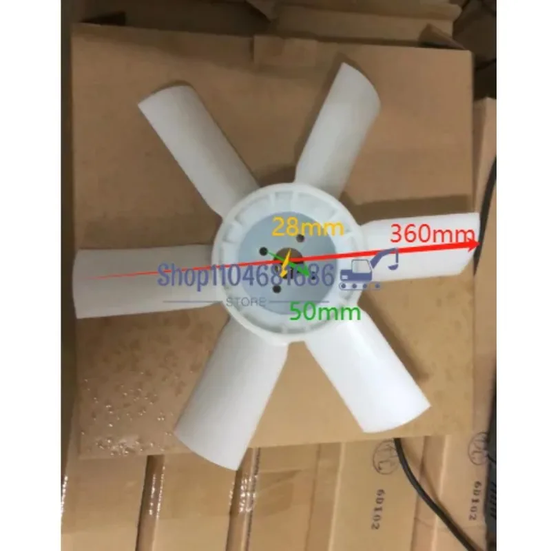 

Kubota V1505 Лопасть двигателя 6-лопастной вентилятор охлаждения двигателя Kubota 16299-74110