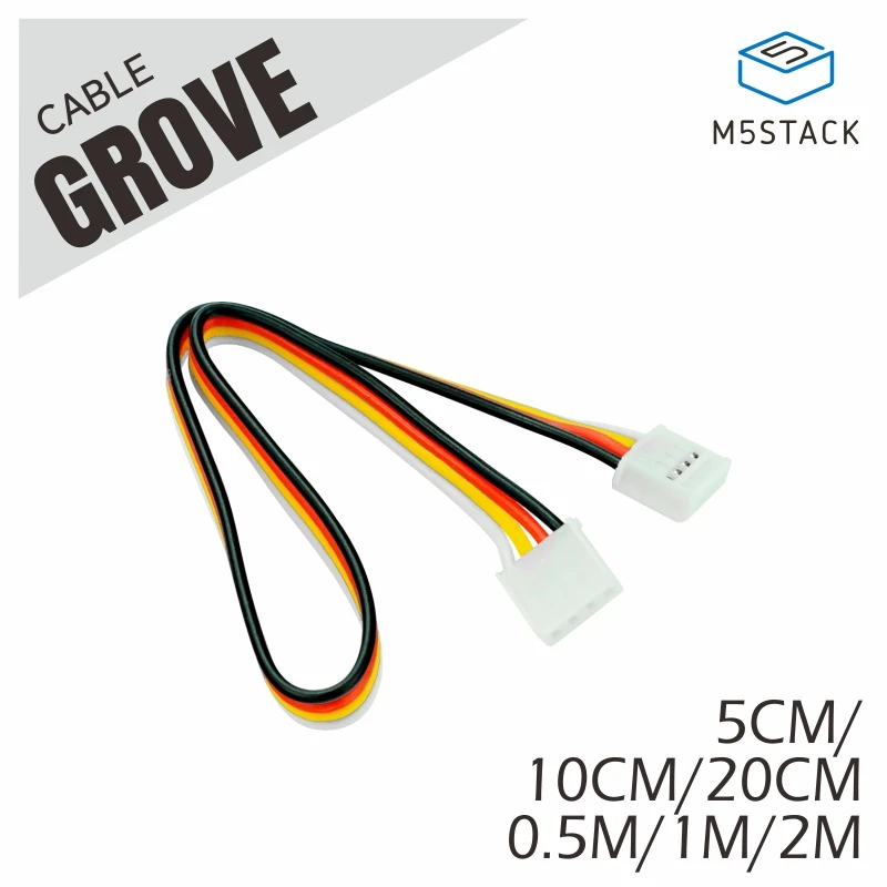 M5Stack Official Unbuckled Grove Cable 1m/2m/50cm/20cm/10cm/5cm