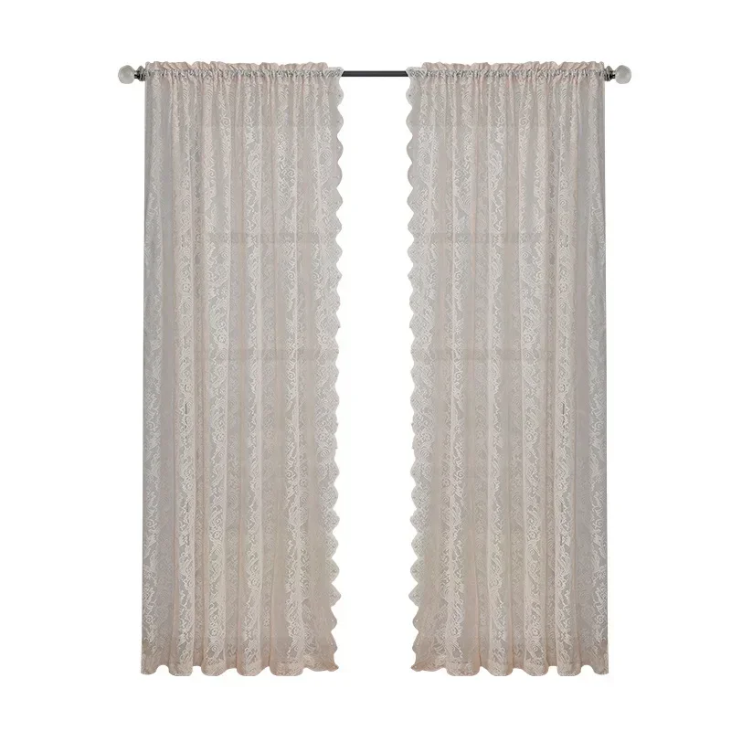 NH4086 Curtains Window Screens Bedroom Living Room Window Screens Cross-border Finished Screens