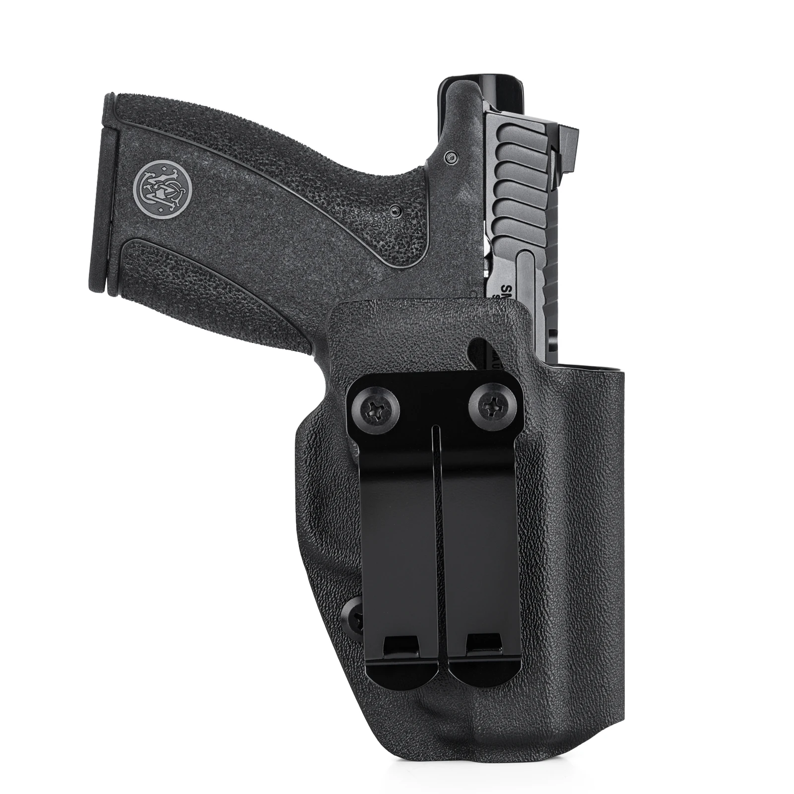 IWB Kydex Gun Holster for 380 Smith & Wesson S&W Bodyguard 2.0 Inside The Waistband Appendix Concealed Carry Pistol Belt Clips