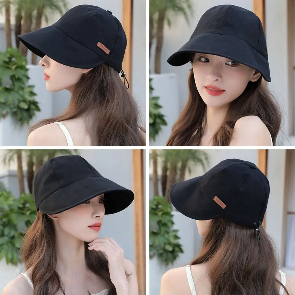 

Adjustable Foldable Wide Brim Sun Hat Fisherman Cap Bucket Hat Beach Cap