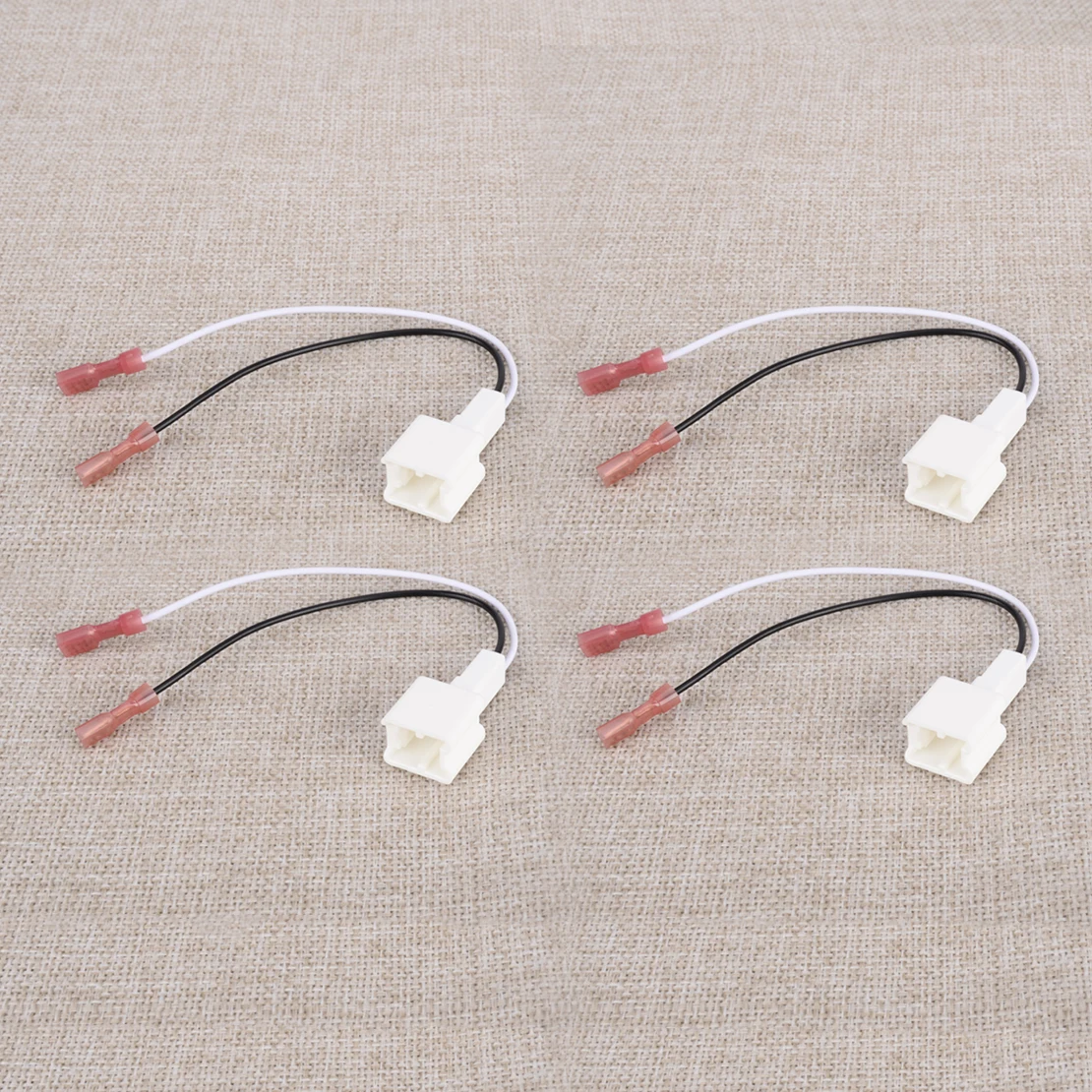 72-7401 Juego de 4 Adaptadores de Cableado para Altavoces de Puerta, Compatibles con Nissan Murano, Frontier, Altima, Pathfinder, Quest, Rogue, Infiniti JX35, QX60