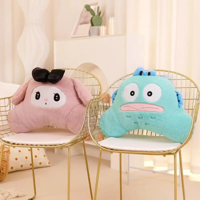 وسائد سانريوس كاواي هالو كيتي فتاة وسادة حماية الخصر الديكور الحلو السرير الترفيه بسيط رائجة البيع غرفة المعيشة