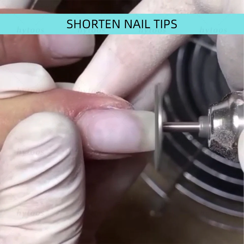 HYTOOS 50Pcs 교체 가능한 샌딩 디스크 종이 25mm 페디큐어 샌드페이퍼 발 굳은 살 제거 네일 팁 도구 금속 디스크 없음