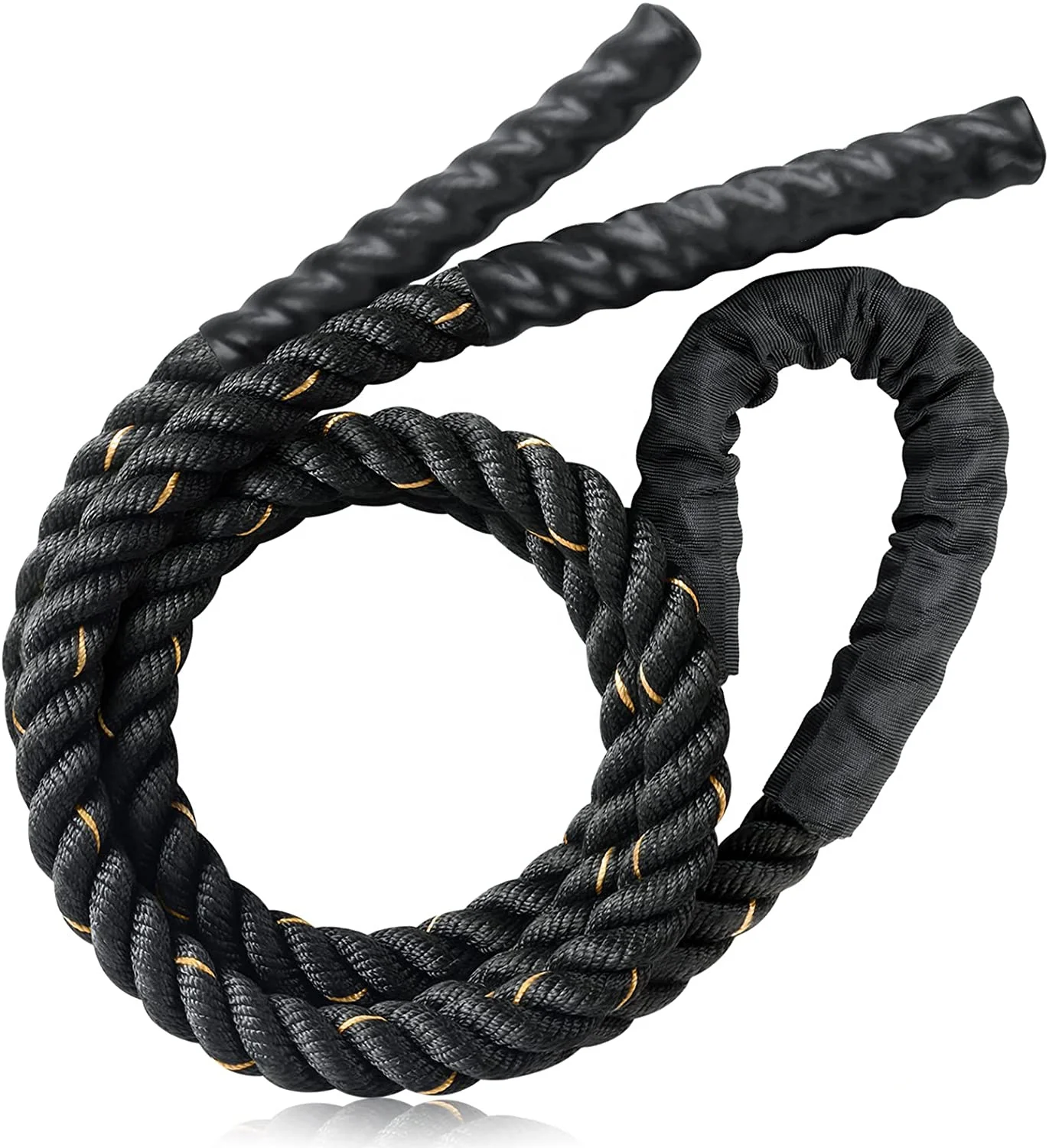 Heavy Jump Fitness Battle Rope Workout Exercise Weighted Skipping Ropepromote sales