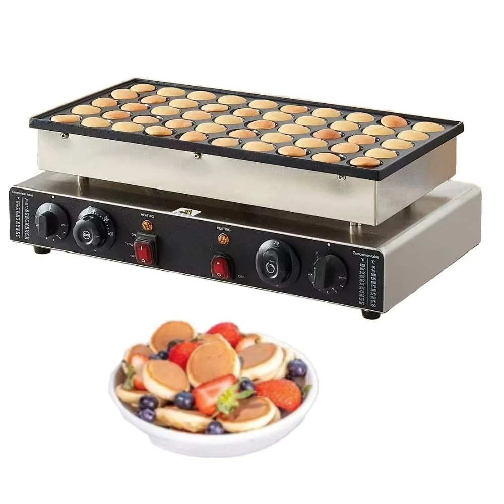 Baker's Crepe Pancake Machine 1700W Non stick Waffle Pancake Machine Mini Dutch Machine