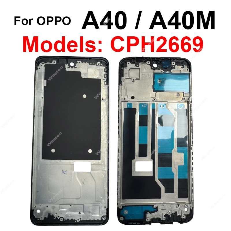 For OPPO A31 A32 A33 A35 A36 A38 A11 A12 A15 A15S A16 A16S A17 A17K A18 A40 A40M 4G 5G LCD Frame Housing Front LCD Frame Holder