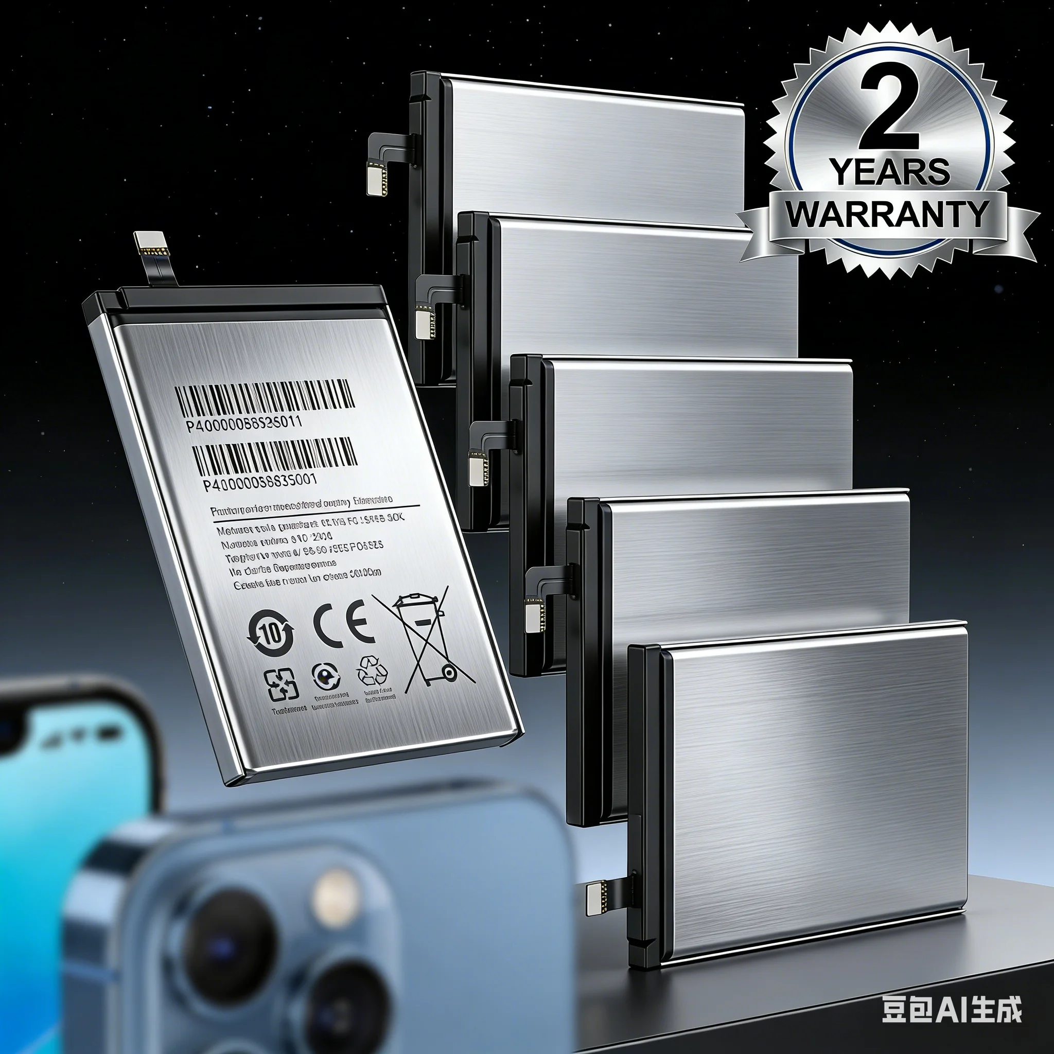 v650(Short Cables) Mobile Phone Battery For POLAR V650 Real Capacity
